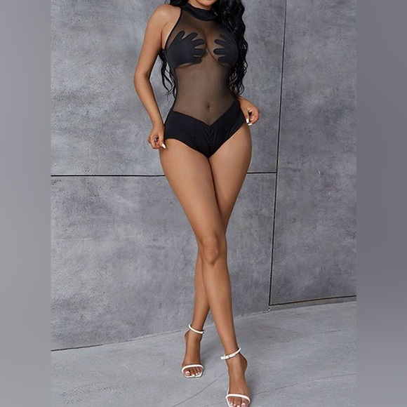 Hands OFF Mesh Bodysuit - Picture 5 of 6